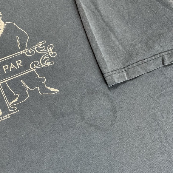 Vintage Distressed The Three Stooges Golf Three Under Par short sleeve tee shirt - Picture 6 of 13